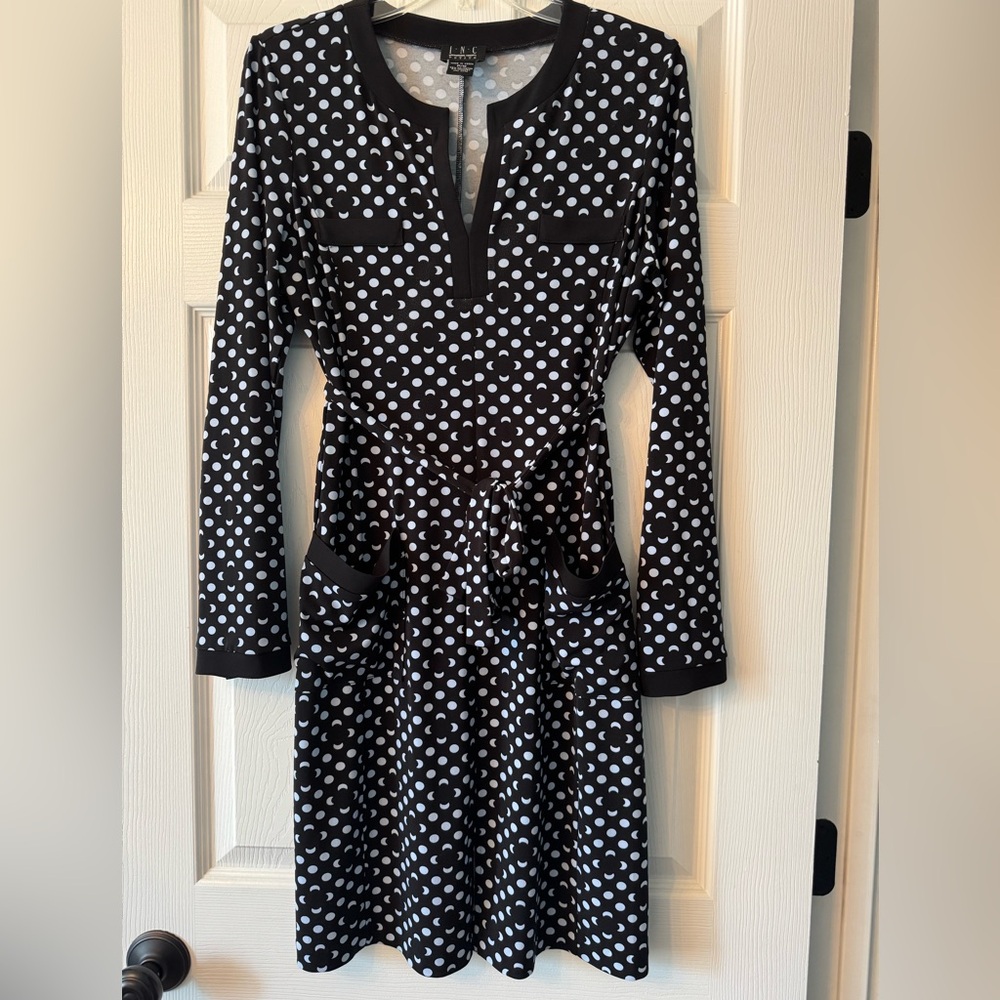 INC International Concepts Women’s Petite Medium Long Sleeve Dress